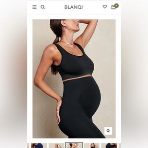 BLANQI® Everyday™ Maternity Belly Support Leggings - Black / XX-Large